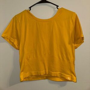 JoyLab Golden Yellow Crop Top